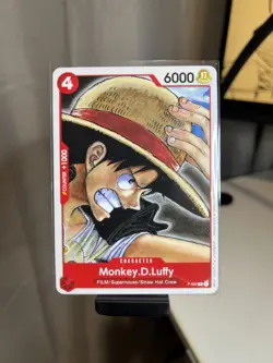 Monkey D. Luffy One Piece Film Red P-022 Promotion Card Promo English NM - Image 1