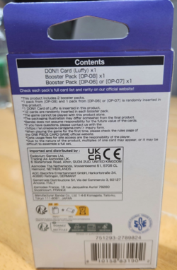 [NEU & SEALED] One Piece TCG SDS01 Special Don!! Set Vol. 1 Luffy Promo SDS-01 - Image 3