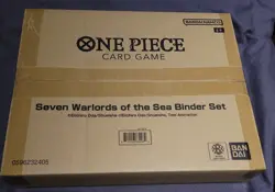 One Piece TCG Seven Warlords of the Sea Binder Set [ENG] Factory SEALED new *MT* - Image 2
