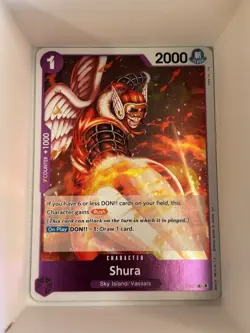 OP15-067 Shura English R One Piece TCG Card Game - Image 1