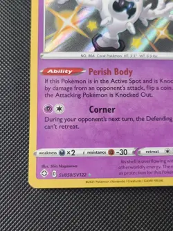 Galarian Cursola SV050/SV122 Shiny Holo Rare Shining Fates Pokemon Card - Image 5