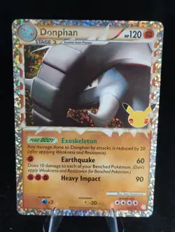 Pokemon - Donphan Prime - 107/123 - Celebrations 25th - Classic Collection Card - Image 1