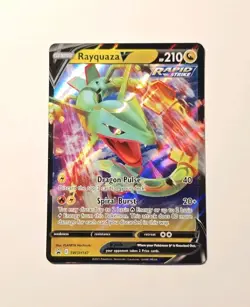 Pokemon Rayquaza V SWSH147 Promo Card NM - Image 1