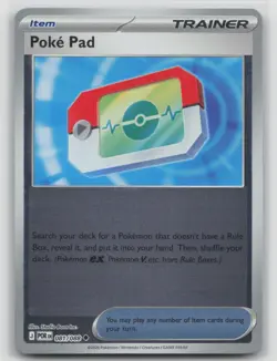 Reverse Holo Poke Pad - 081/088 ME03: Perfect Order Uncommon Pokemon TCG Card - Image 1