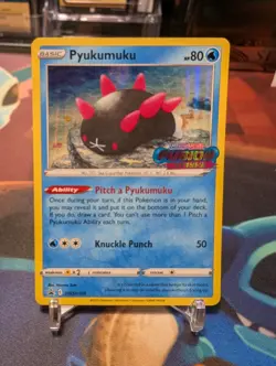 Pyukumuku - (Prerelease) Promo SWSH: Sword & Shield Promo Cards SWSH169 NM Holo - Image 1