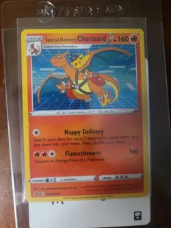 Special Delivery Charizard SWSH075 SWSH: Sword & Shield Promo Cards Holo Opened - Image 1