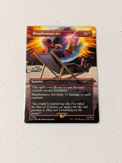 MTG Blasphemous Act - Secret Lair Drop 1756 NM - Image 1