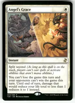 Angel's Grace 4 Rare Time Spiral: Remastered Magic: The Gathering Near Mint - Image 1