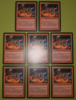 8 Reckless Charge Odyssey Magic the Gathering MTG 8 - Image 1