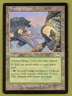 Treetop Village x1 Urza's Legacy 1x Magic the Gathering MTG - Image 1