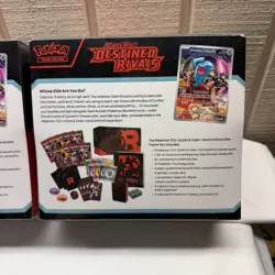 Pokemon TCG Destined Rivals ETB Elite Trainer Box Lot of 3 New Sealed - Image 5
