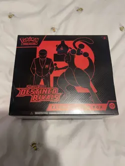 Pokemon Destined Rivals ETB Elite Trainer Box TCG (New & Sealed) - Image 1