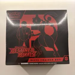 Pokemon TCG Destined Rivals Elite Trainer Box ETB Unopened & Sealed - Image 1