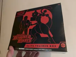 Pokemon TCG Destined Rivals Elite Trainer Box ETB Sealed New - Image 1