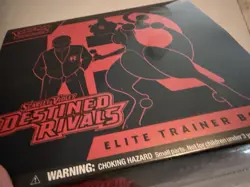 Pokemon TCG Destined Rivals Elite Trainer Box ETB Sealed New - Image 2