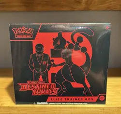 Pokemon TCG Scarlet & Violet Destined Rivals Elite Trainer Box ETB Factry Sealed - Image 1