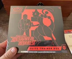 Pokemon TCG Destined Rivals ETB Elite Trainer Box Sealed - Image 1