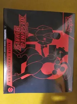 Pokemon TCG Destined Rivals ETB Elite Trainer Box Sealed English - Image 1