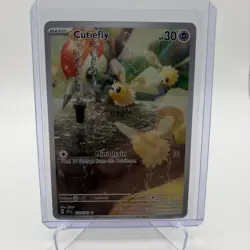 Pokemon TCG Cutiefly 172/162 Illustration Rare IR Temporal Forces Holo NM - Image 1
