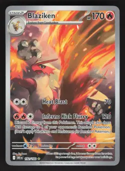 Blaziken 192/182 Pokemon TCG SV10: Destined Rivals NM - Image 1