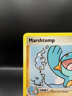 Pokemon TCG Crystal Guardians Marshtomp 38/100 Reverse Holo Stamped NM - Image 2