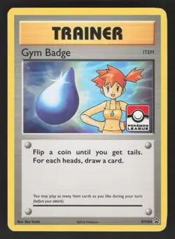 Gym Badge (Misty) XY204 Pokemon TCG XY Promos VLP - Image 1