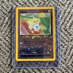 Nintendo Togepi 4/18 Southern Islands Promo Holo Eng Basic 40HP 2001 - Image 1