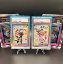Pokemon PSA 10 Umbreon ex Espeon ex SVP175 SVP176 Sequential Certs - Image 1