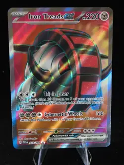 Pokemon TCG Iron Treads ex Scarlet & Violet Base Set 233/198 Holo Ultra Rare - Image 1