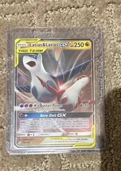 Pokemon TCG Latias and Latios Tag Team GX 113/181 NearMint Condition - Image 1