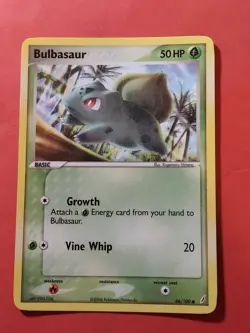 2006 Pokemon EX Crystal Guardians #46 Bulbasaur, C, NF/H, cd5 - Image 1