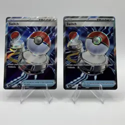 X2–2025 Pokemon TCG Switch 123/94 PFL Full Art Ultra Rare NM - Image 1