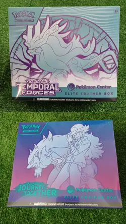 Pokemon Center ETB: Temporal Forces + Journey Together Pokemon Center ETB - Image 1