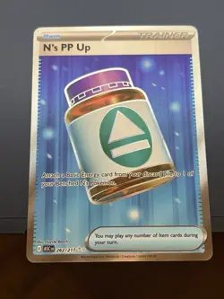 N's PP Up 262/217 Me: Ascended Heroes Holo Pokemon - Image 1