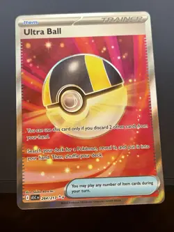 Pokemon Ultra Ball 264/217 Me: Ascended Heroes Full Art Secret Rare Holo - Image 1
