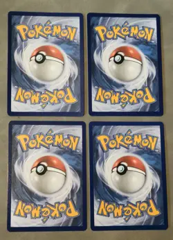 Pokemon TCG Meowth EX 062/088 Perfect Order Double Rare Playset (x4) Near MINT - Image 2