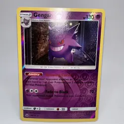 Pokemon Crimson Invasion Gengar 38/111 Reverse Holo NM - Image 1