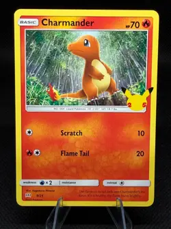 Charmander 9/25 Non Holo - Pokemon Celebrations 25th Anniversary McDonald's - Image 1