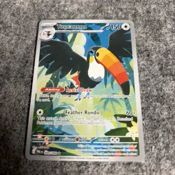 2026 Pokemon Pitch Black Toucannon Illustration Rare #94/84 - Image 1