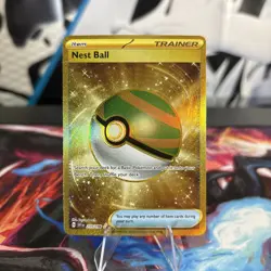 NEST BALL 255/198 Secret Rare SCARLET & VIOLET Pokemon TCG - Image 1