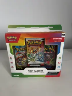 Pokemon TCG First Partner Illustration Collection Series 1 Box - New & Sealed ✅ - Image 1