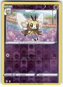 Ribombee 079/203 Uncommon Evolving Skies Pokemon Reverse Holo VLP - Image 1
