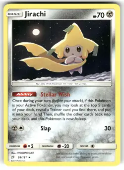 Jirachi 99/181 Rare Deck Exclusives Pokemon Lightly Played - Image 1
