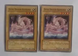 🔥2x DIVINE DRAGON RAGNAROK ~ FET-EN002 ~ 1st Edition VINTAGE VLP & MP Common🔥 - Image 1