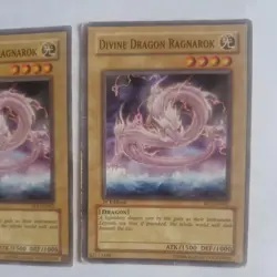 🔥2x DIVINE DRAGON RAGNAROK ~ FET-EN002 ~ 1st Edition VINTAGE VLP & MP Common🔥 - Image 3