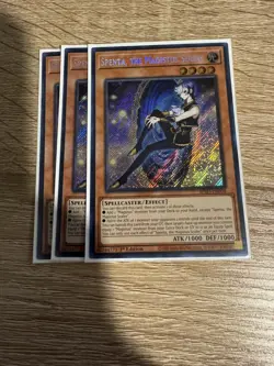 Yu-Gi-Oh! Spenta, the Magistus Sealer BPRO-EN098 Secret Rare 1st Edition NM x3 - Image 1