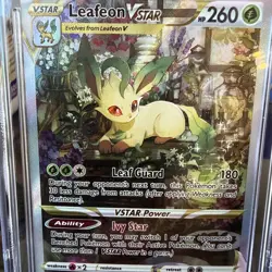 2023 Pokemon Leafeon VSTAR GG35/GG70 Crown Zenith Galarian Gallery CGC10 GemMint - Image 3