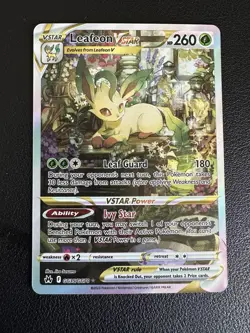 Pokemon TCG Leafeon VSTAR GG35/GG70 Crown Zenith Ultra Rare - Image 1