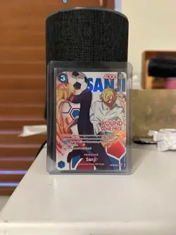 Round 1 Sanji English One Piece Promo OP15-047 In Hand! #3 - Image 1