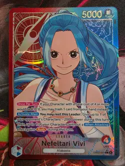 Nefeltari Vivi (Alternate Art) One Piece Heroines Edition EB03-001 NM - Image 1